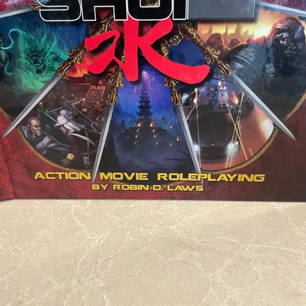 Feng Shui 2 RPG core rule Action Movie Roleplaying 2015 Hardback Robin D. Laws